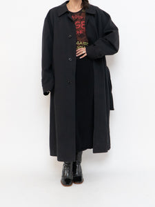 Vintage x Made in Canada x WEATHERMAN Black Trench (S-L)