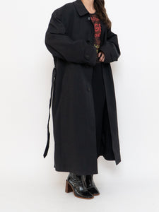 Vintage x Made in Canada x WEATHERMAN Black Trench (S-L)