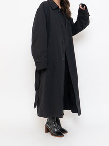 Vintage x Made in Canada x WEATHERMAN Black Trench (S-L)