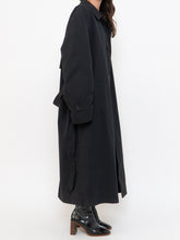 Load image into Gallery viewer, Vintage x Made in Canada x WEATHERMAN Black Trench (S-L)