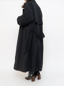 Vintage x Made in Canada x WEATHERMAN Black Trench (S-L)