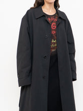 Load image into Gallery viewer, Vintage x Made in Canada x WEATHERMAN Black Trench (S-L)