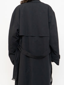 Vintage x Made in Canada x WEATHERMAN Black Trench (S-L)