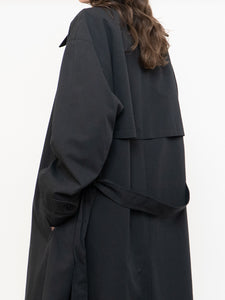 Vintage x Made in Canada x WEATHERMAN Black Trench (S-L)
