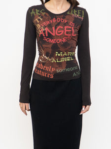 Vintage x Made in Germany x MARC AUREL Angel Longsleeve (XS-M)