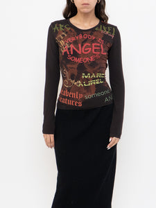 Vintage x Made in Germany x MARC AUREL Angel Longsleeve (XS-M)