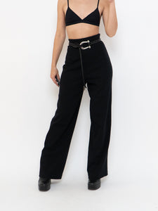 Vintage x ANDREA JOVINE Microknit Wool-blend Pant (S, M)