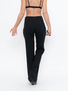 Vintage x Made in Slovania x HUGO BOSS Pleated Wool-blend Dress Pant (M, Tall)