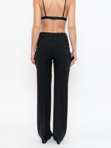 Vintage x Made in Slovania x HUGO BOSS Pleated Wool-blend Dress Pant (M, Tall)