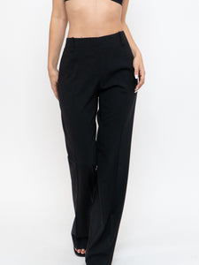 Vintage x Made in Slovania x HUGO BOSS Pleated Wool-blend Dress Pant (M, Tall)