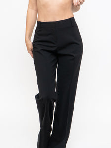 Vintage x Made in Slovania x HUGO BOSS Pleated Wool-blend Dress Pant (M, Tall)