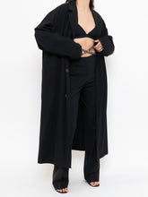 Load image into Gallery viewer, Vintage x HUGO BOSS Classic Black Trench (XS-L)