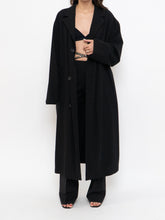 Load image into Gallery viewer, Vintage x HUGO BOSS Classic Black Trench (XS-L)