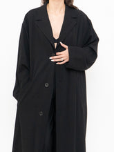 Load image into Gallery viewer, Vintage x HUGO BOSS Classic Black Trench (XS-L)