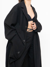 Load image into Gallery viewer, Vintage x HUGO BOSS Classic Black Trench (XS-L)