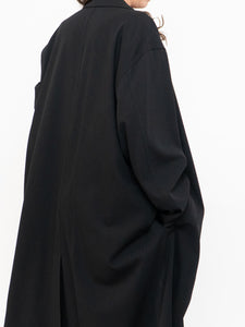 Vintage x HUGO BOSS Classic Black Trench (XS-L)