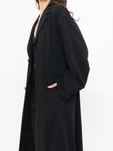 Load image into Gallery viewer, Vintage x HUGO BOSS Classic Black Trench (XS-L)