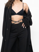 Load image into Gallery viewer, Vintage x HUGO BOSS Classic Black Trench (XS-L)