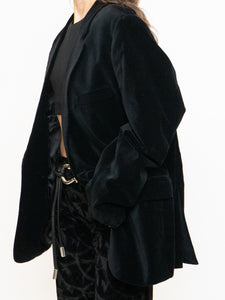 MICHAEL KORS x Velvet Feel Black Jacket (M, L)