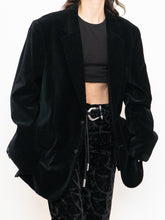 Load image into Gallery viewer, MICHAEL KORS x Velvet Feel Black Jacket (M, L)