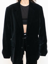 Load image into Gallery viewer, MICHAEL KORS x Velvet Feel Black Jacket (M, L)