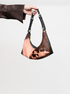 TOPSHOP x Pink Cow Pony Hair Purse