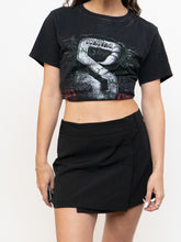 Load image into Gallery viewer, Vintage x Made in Hungary x Deadstock Mini Snap Button Skirt (S, M)