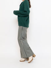 Load image into Gallery viewer, Vintage x Handmade Green &amp; White Checkered Pant (S)