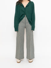 Load image into Gallery viewer, Vintage x Handmade Green &amp; White Checkered Pant (S)
