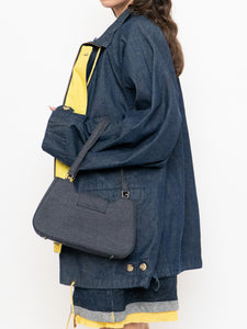 Vintage x TEFANEL Denim, Yellow-lined Jacket (L)