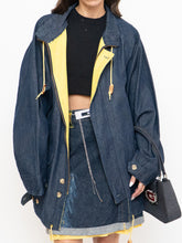 Load image into Gallery viewer, Vintage x TEFANEL Denim, Yellow-lined Jacket (L)