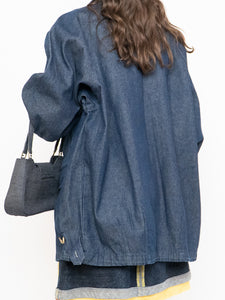 Vintage x TEFANEL Denim, Yellow-lined Jacket (L)