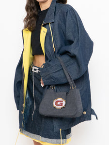 Vintage x TEFANEL Denim, Yellow-lined Jacket (L)