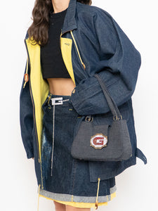 Vintage x TEFANEL Denim, Yellow-lined Jacket (L)