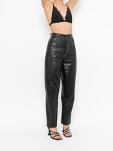 Load image into Gallery viewer, Vintage x Made in Canada x DANIER Leather White-stitched pant (S)