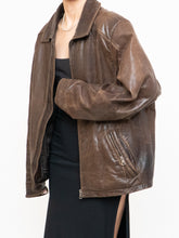 Load image into Gallery viewer, Vintage x DANIER Faded Brown Leather Jacket (S-L)
