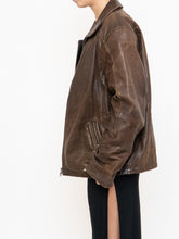 Load image into Gallery viewer, Vintage x DANIER Faded Brown Leather Jacket (S-L)