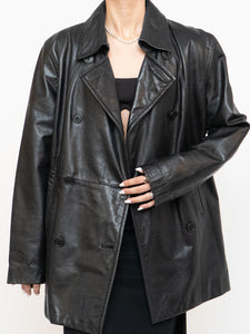 Vintage x GAP Leather Buttoned Jacket (XS-L)