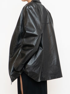 Vintage x DANIER LEATHER Double-zip Leather Jacket (S-XL)