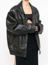 Load image into Gallery viewer, Vintage x DANIER LEATHER Insulated Worn Leather Jacket (XS-XL)