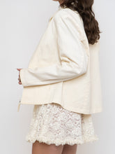 Load image into Gallery viewer, Vintage x CYC Cream Denim Jacket (XS-M)