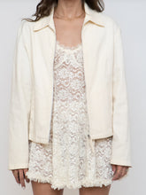 Load image into Gallery viewer, Vintage x CYC Cream Denim Jacket (XS-M)