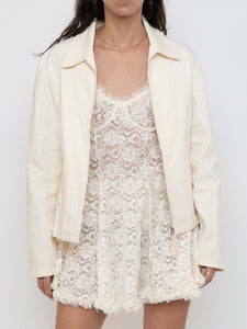 Vintage x CYC Cream Denim Jacket (XS-M)