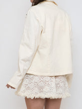 Load image into Gallery viewer, Vintage x CYC Cream Denim Jacket (XS-M)