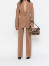 Load image into Gallery viewer, Vintage x Made in France x Camel Wool Blazer Set (XS, S)