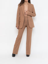 Load image into Gallery viewer, Vintage x Made in France x Camel Wool Blazer Set (XS, S)