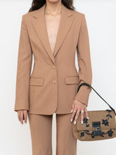 Load image into Gallery viewer, Vintage x Made in France x Camel Wool Blazer Set (XS, S)