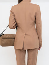 Load image into Gallery viewer, Vintage x Made in France x Camel Wool Blazer Set (XS, S)