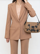 Load image into Gallery viewer, Vintage x Made in France x Camel Wool Blazer Set (XS, S)