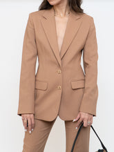 Load image into Gallery viewer, Vintage x Made in France x Camel Wool Blazer Set (XS, S)